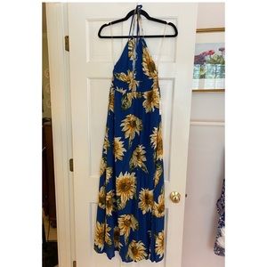 Sunflower Maxi Dress BRAND NEW
